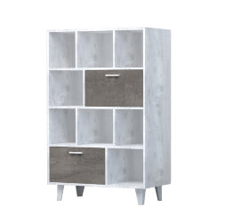 Комод с 2мя ящиками на ножках К-1 ЭГО, бетон/камень