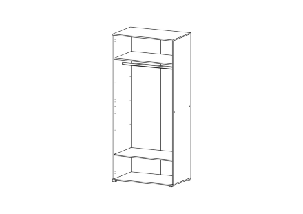 Шкаф 2-х дверный Вегас 