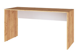  Стол письменный 1450 Квартет-13, Дуб крафт золотой/Белый