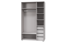 Шкаф с тремя дверями Кашемир 