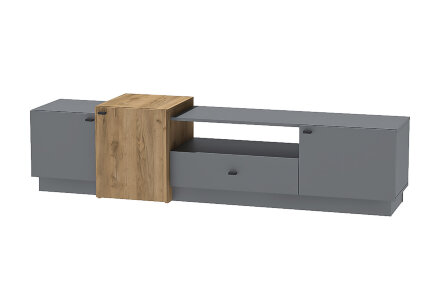 Тумба под ТВ Т-1  Квадро, Графит 