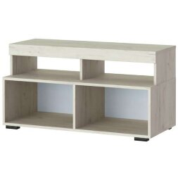 Тумба малая ТМС-1200 Соната, Крафт белый - Антрацит