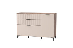 Комод с 1 дверь и 3 ящика Тоскана 